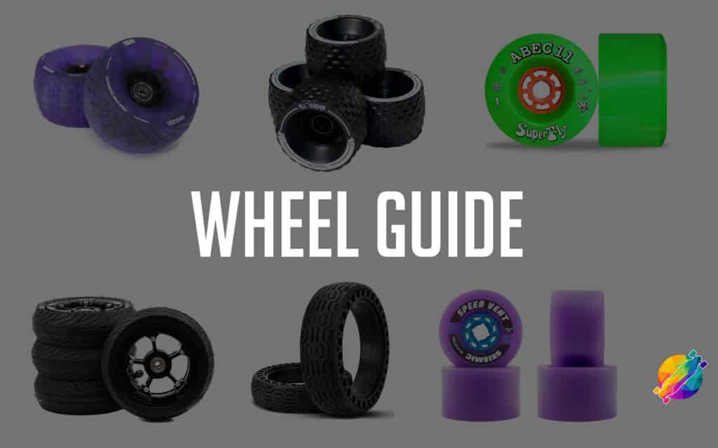 electric skateboard wheel guide