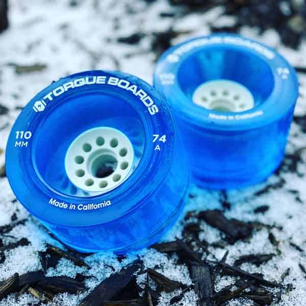 torqueboard wheels 110mm blue