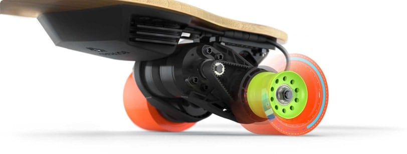 belt drive electric skateboard