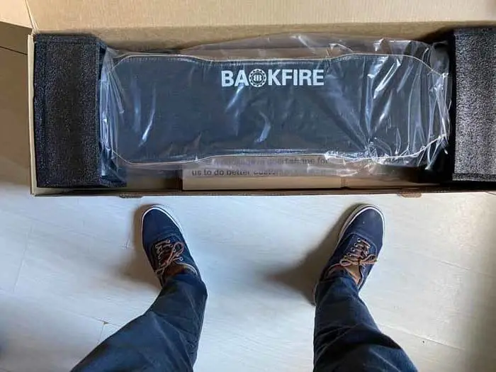 Backfire G2 Black 2020 in delivery box