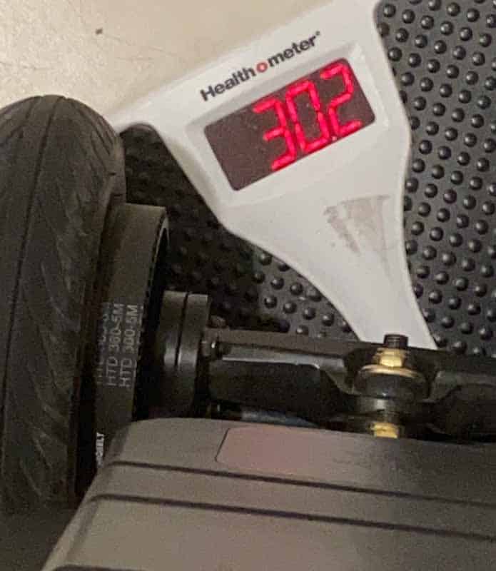 WowGo AT 2 weight 30 lbs