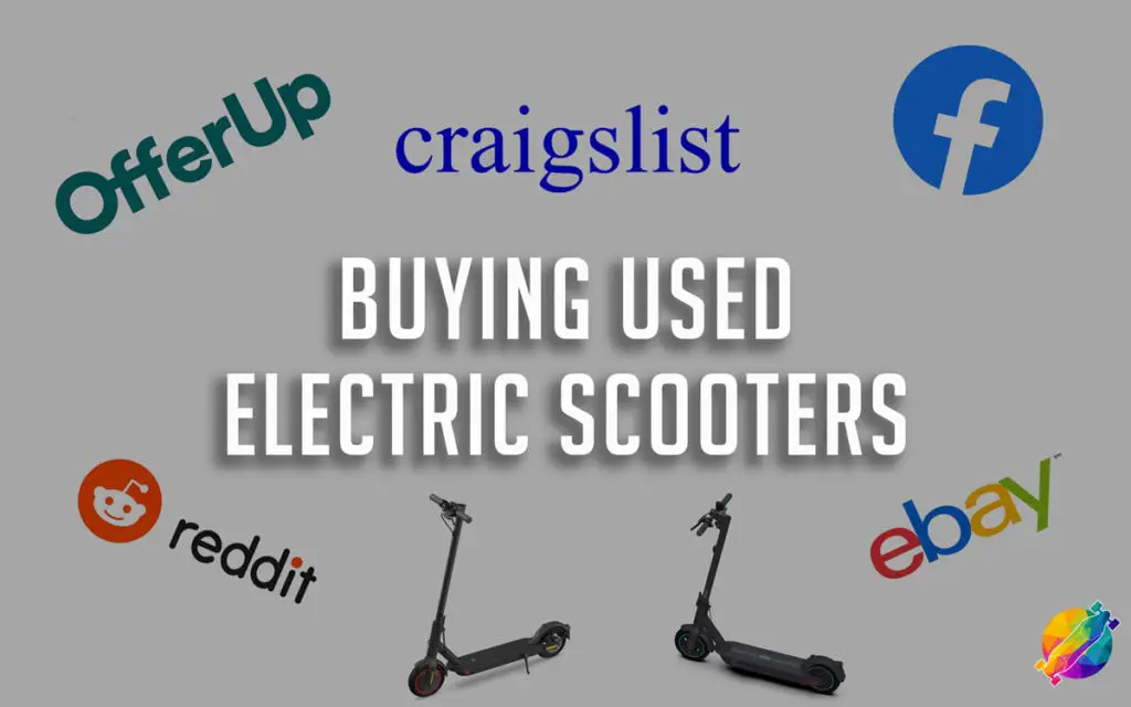 how to buy a used a electric scooter