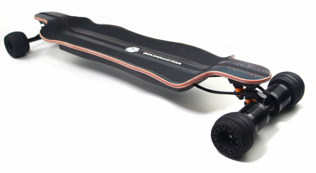 boundmotor d3 direct drive electric skateboard